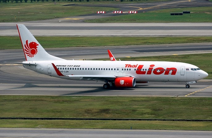 B737-800 Thai Lion Air sắp bay đến TP.HCM